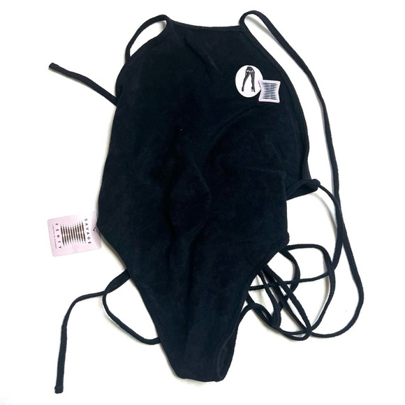 Savage x Fenty 70s Terry Strappy Back Teddy NWT - Picture 2 of 7